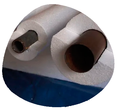 Media Caña de Poliestireno Expandido (EPS)