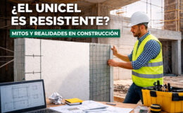 ¿El unicel es resistente? Mitos y realidades en la construcción.