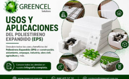 Infografía - Usos y aplicaciones del Poliestireno Expandido (EPS) en la construcción y la industria